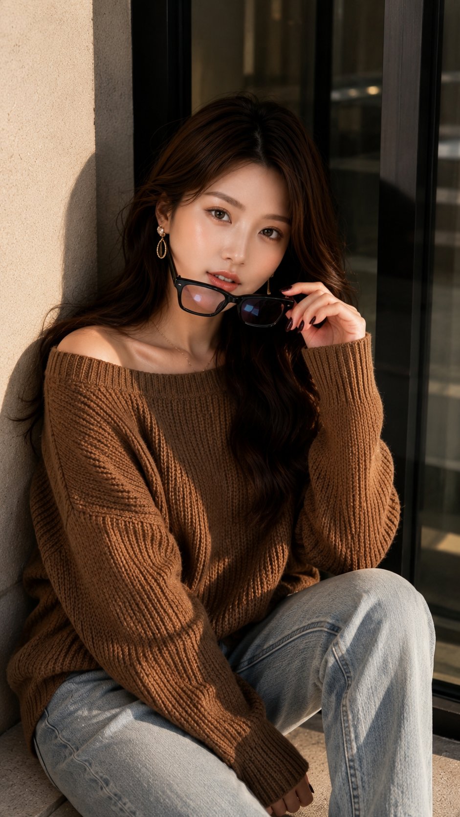 Ultra-realistic lifestyle fashion portrait of a beautiful young woman l… 3
