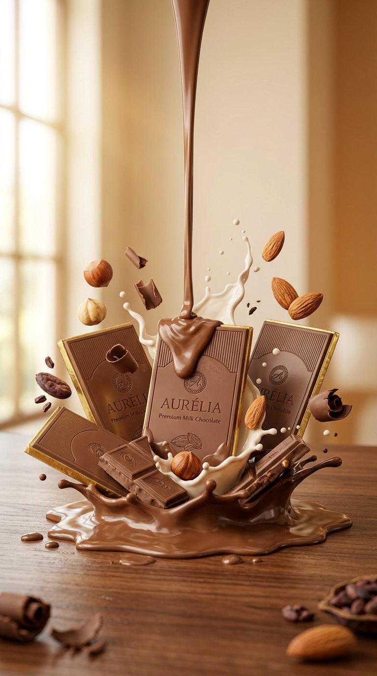 Ultra-realistic luxury commercial product photography of premium dark c… 1