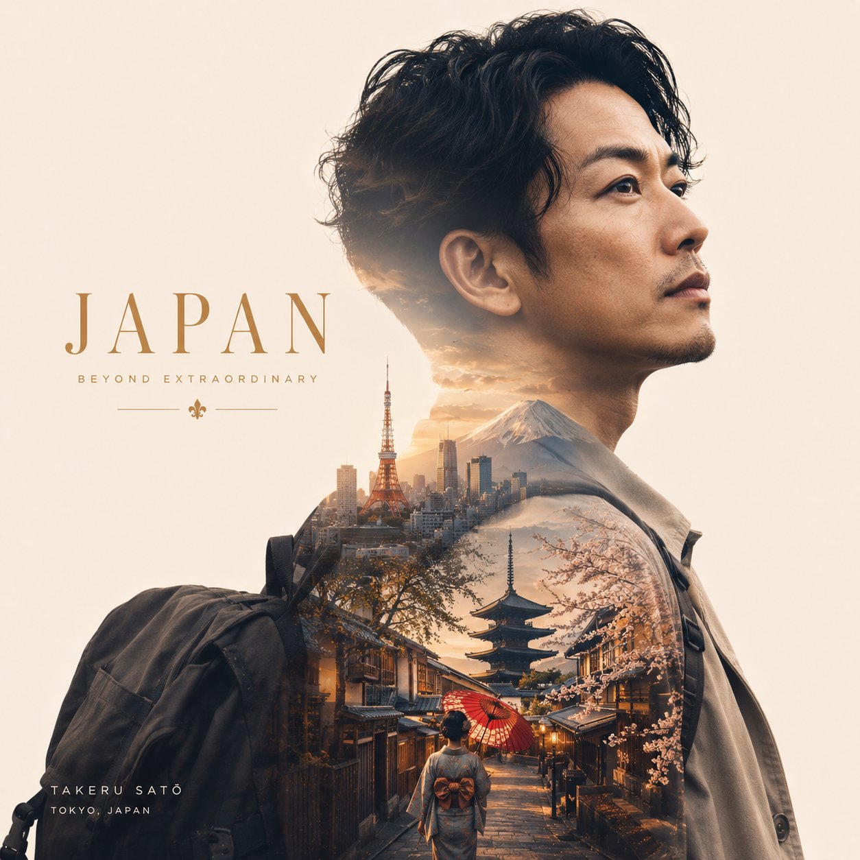 Create an ultra-premium cinematic travel poster in a sophisticated doub… 2