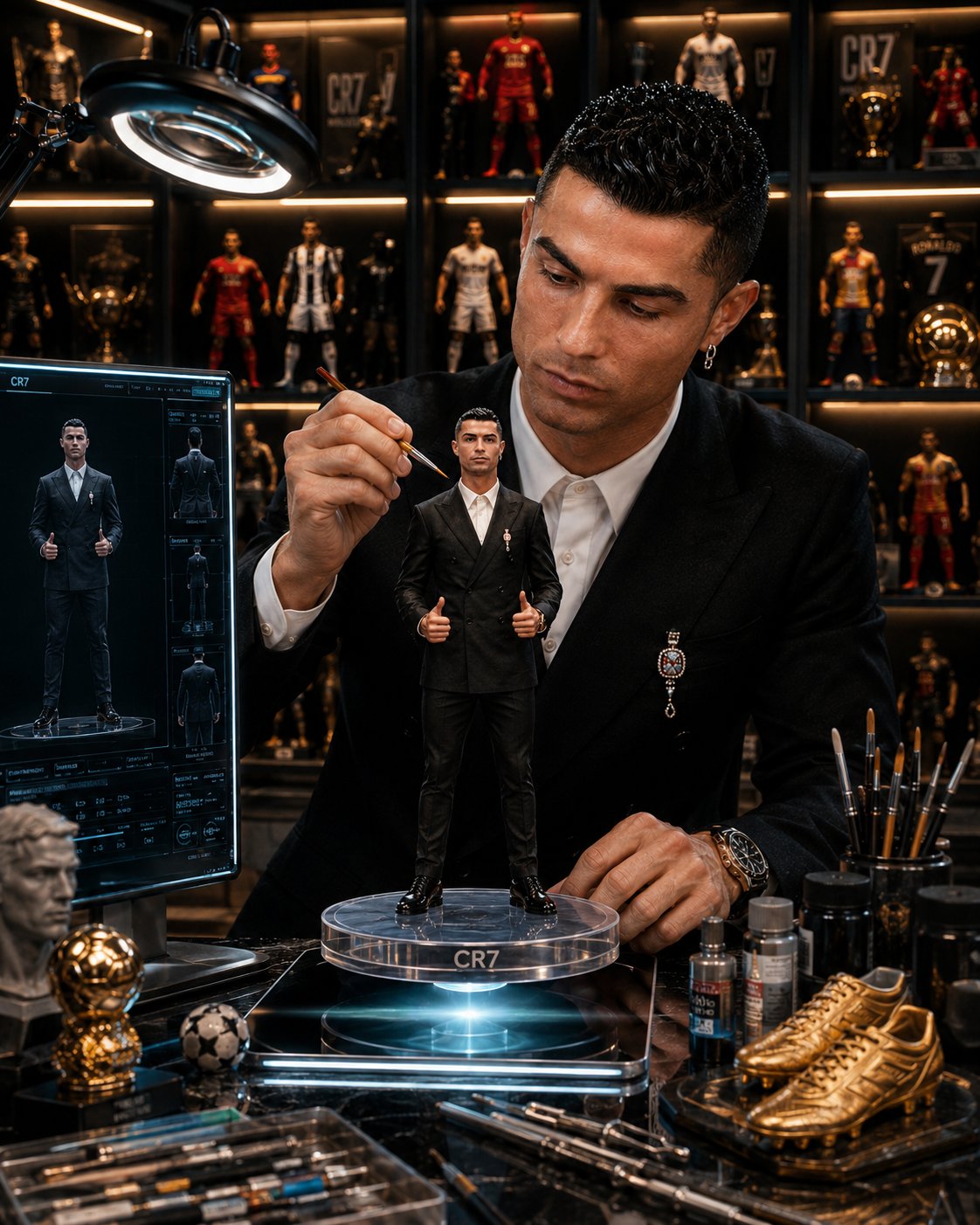 Create an ultra-photorealistic, cinematic 4:5 masterpiece using the upl…