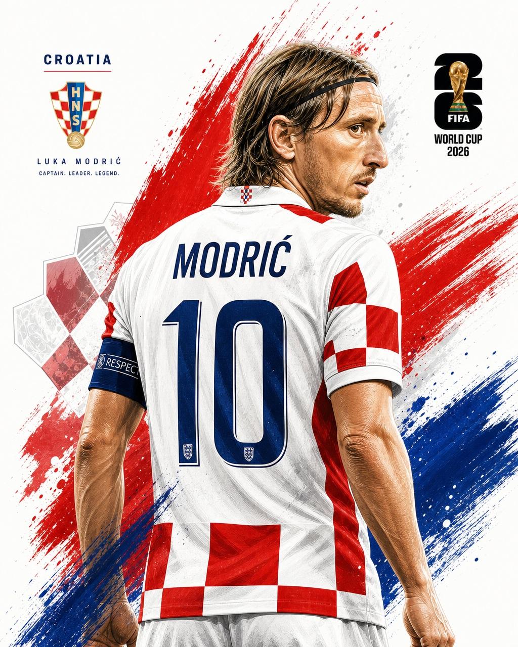 Create a premium FIFA World Cup 2026 sports poster featuring a legendar… 1