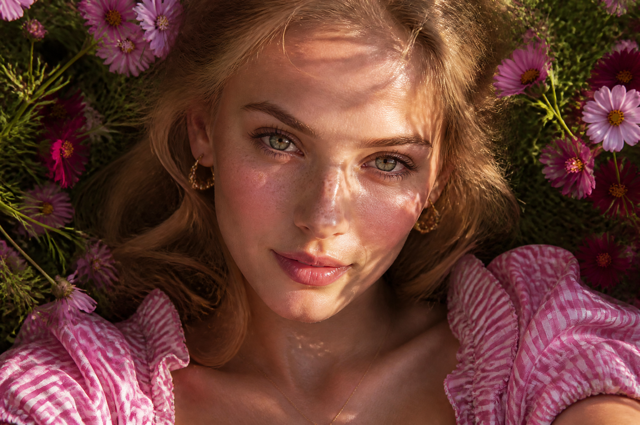 Ultra-realistic fashion beauty portrait of a stunning young Russian wom…