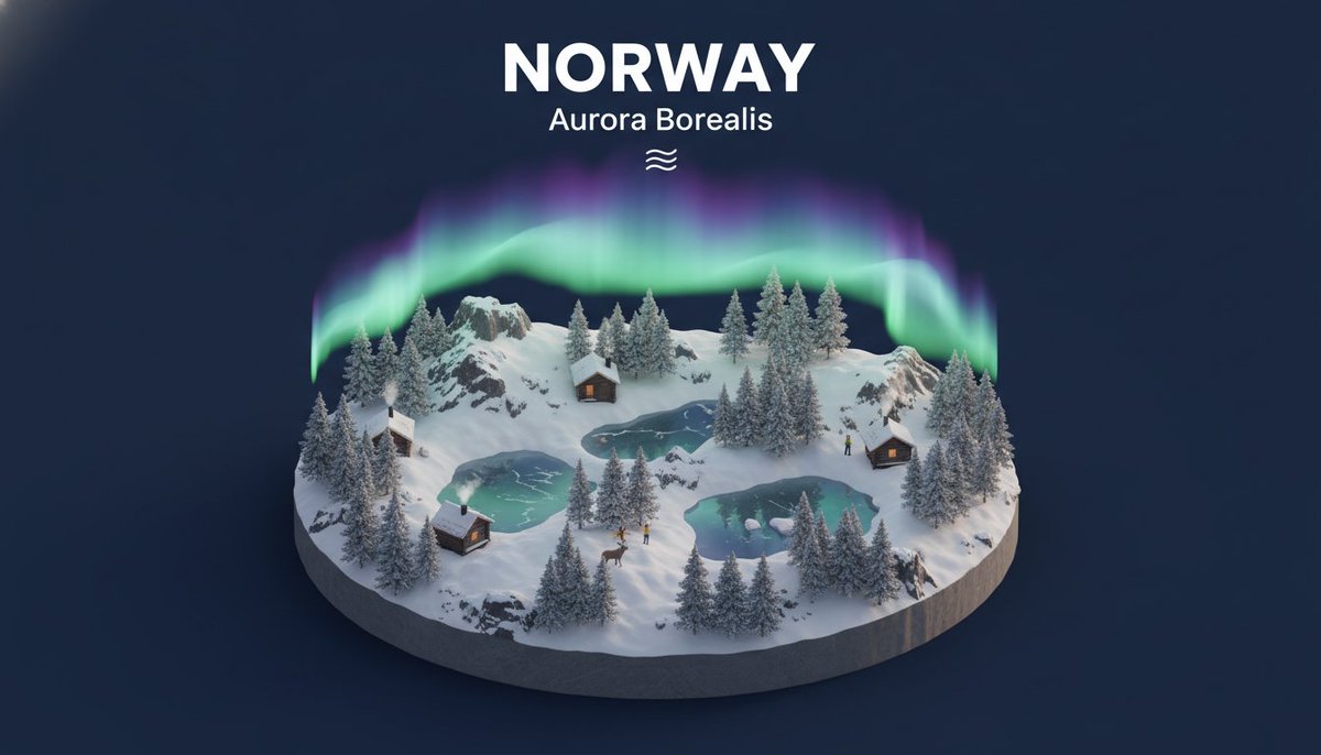 prompt: Build an isometric miniature 3D diorama of the natural landmark… 1