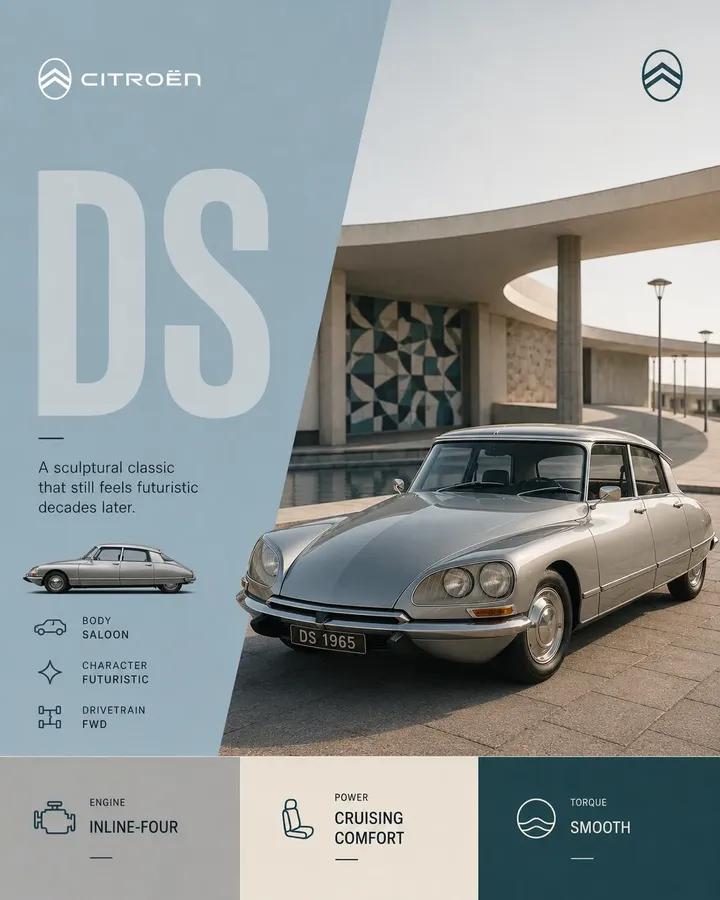 Minimalist automotive editorial poster for [CAR], 4:5. Show the car in … 3