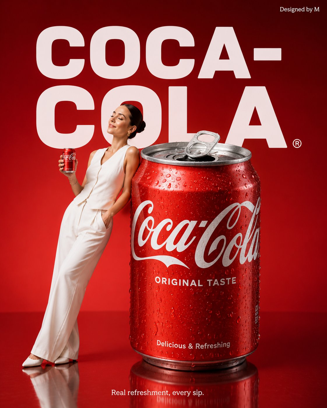 Create a minimalist commercial advertisement featuring an oversized Sub… 1