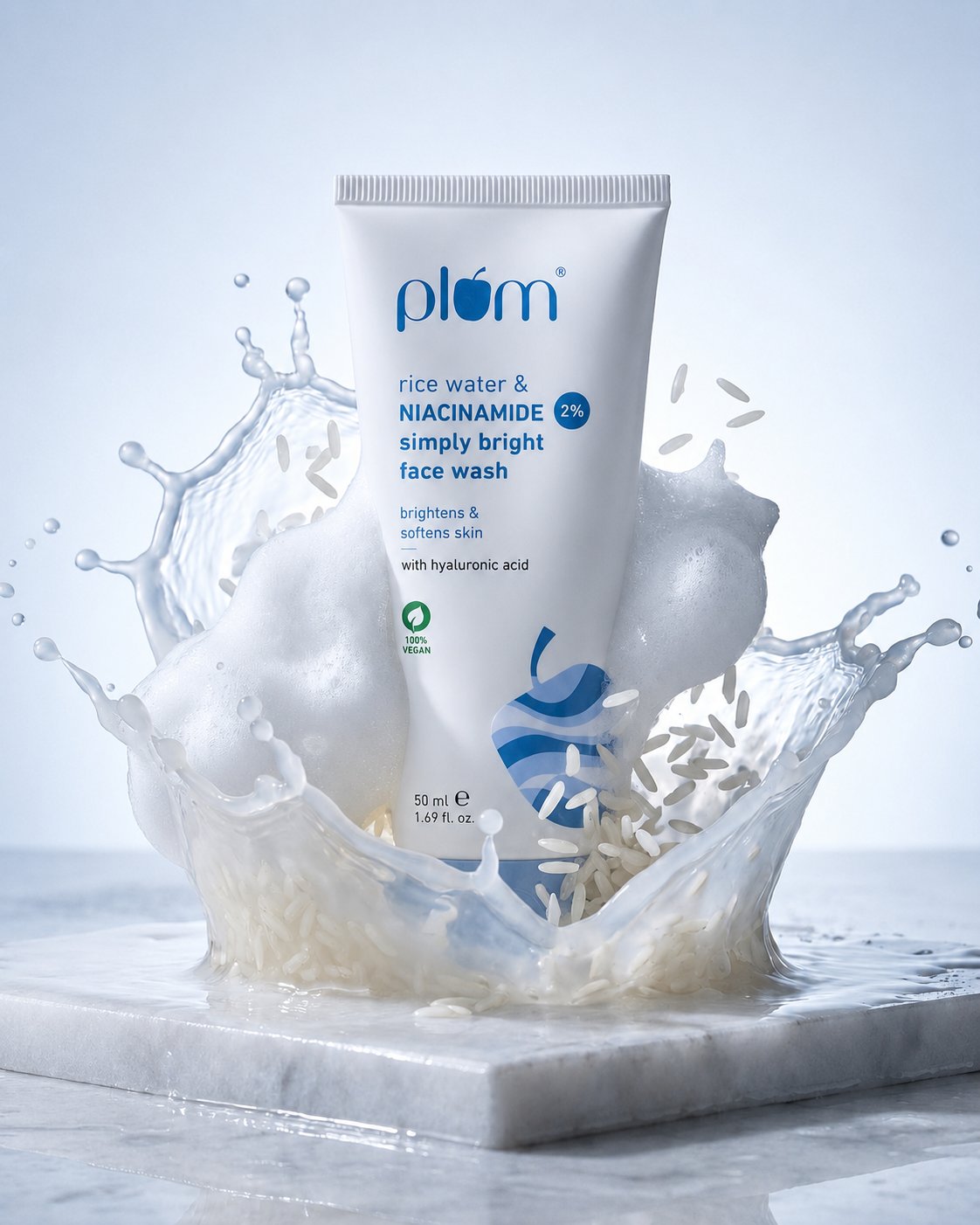 { "Ultra-premium skincare product photography, hero shot of a white cos…