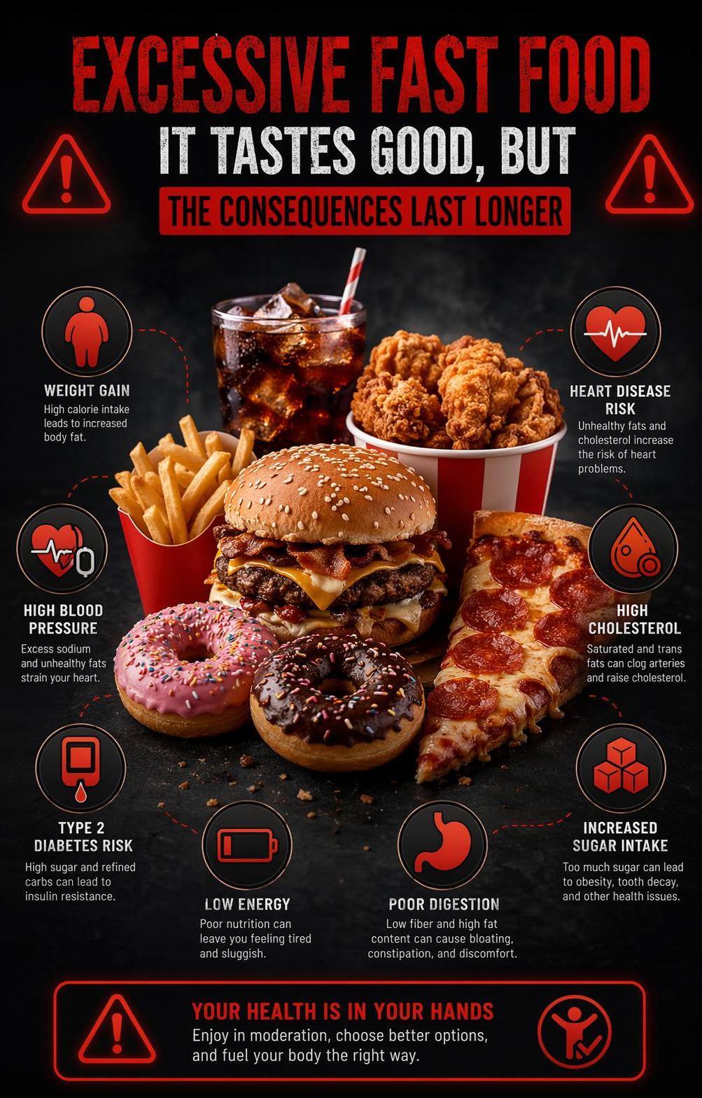 Ultra-realistic 3D infographic poster comparing healthy eating in a cle… 1