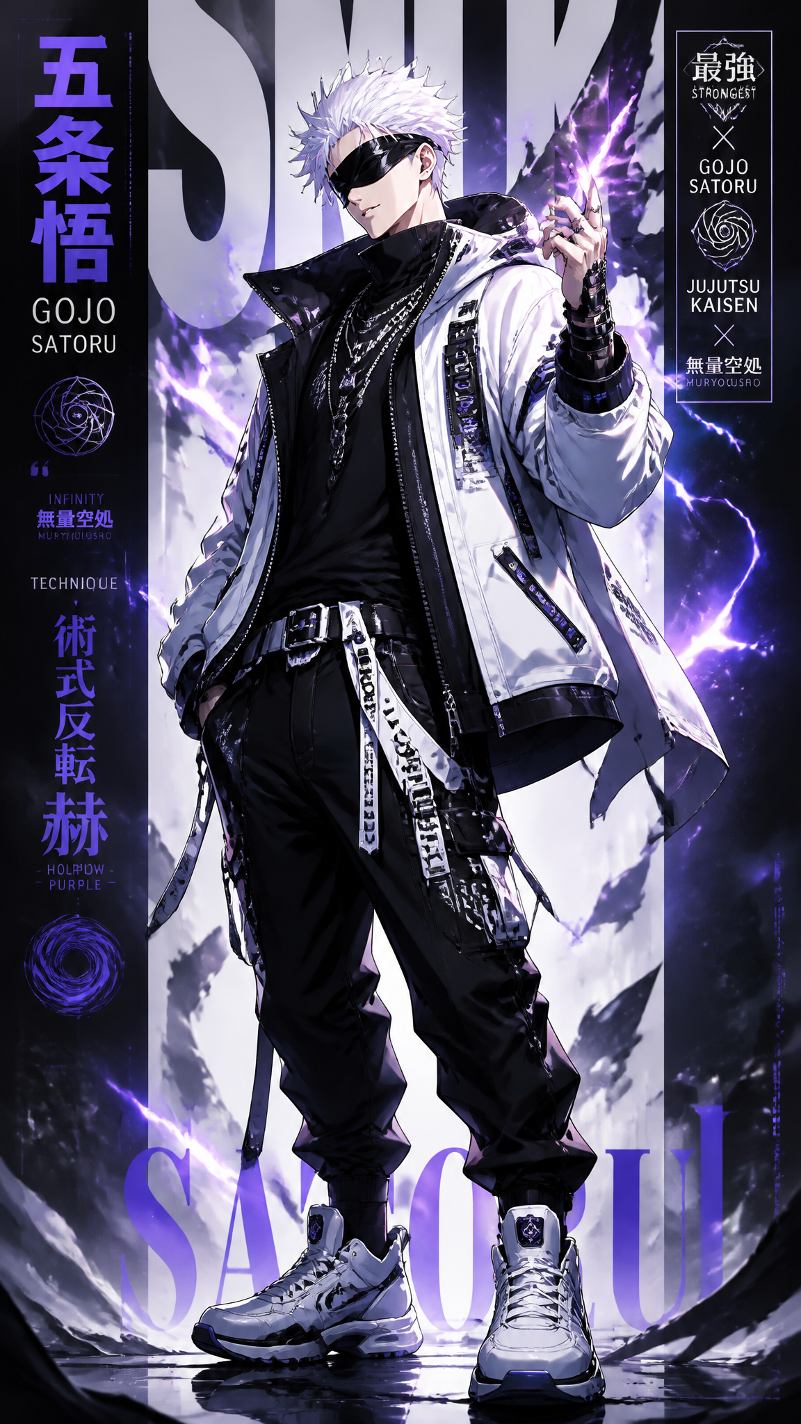Create a 4K ultra-detailed vertical anime-style wallpaper (9:16 aspect …