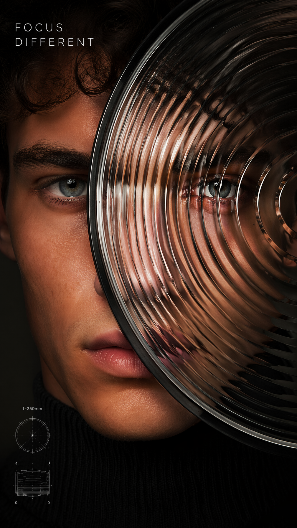 A premium 9:16 editorial portrait.Main Subject:An ultra close-up portra…