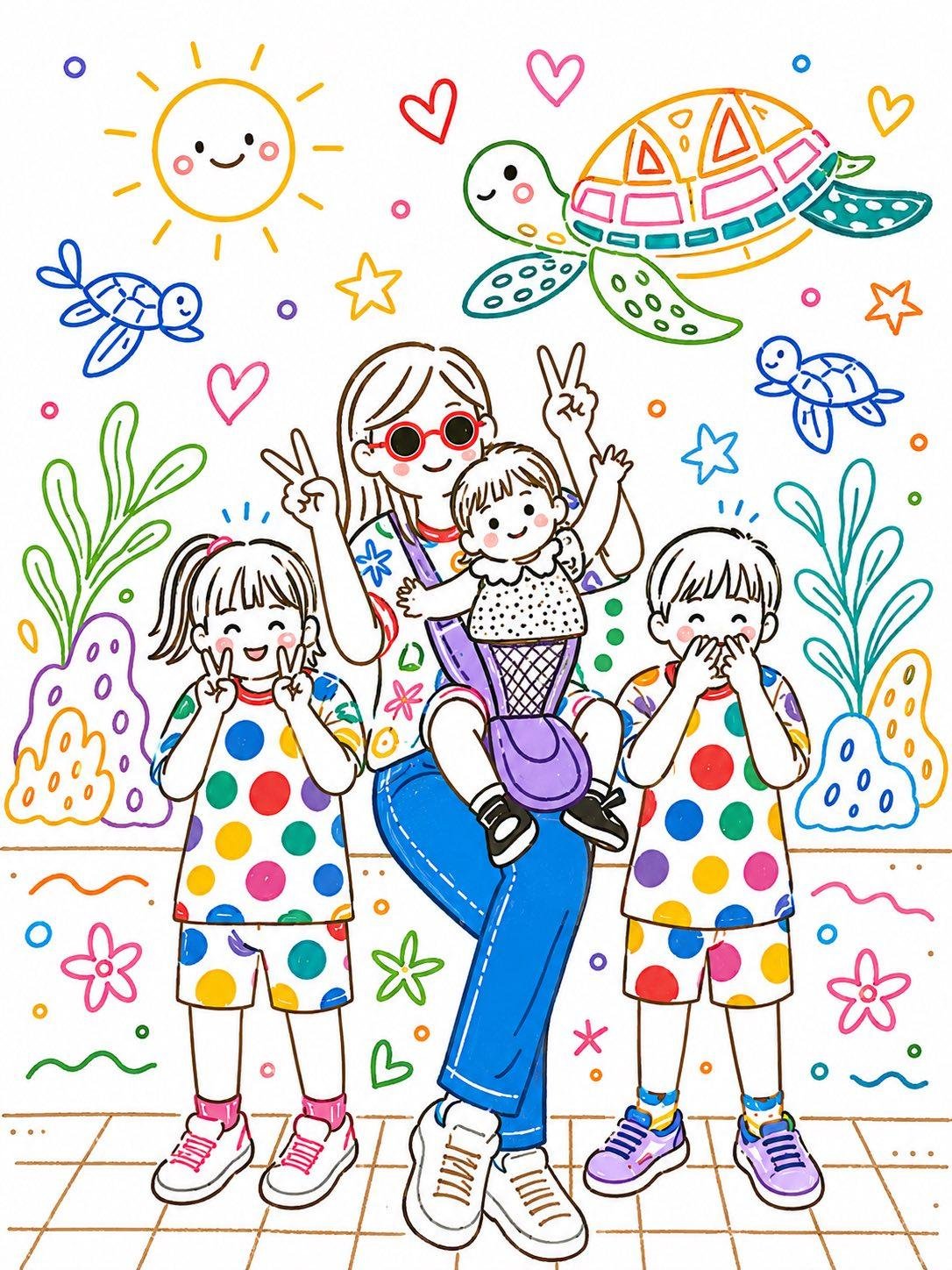 Convert this image into a soft, handcrafted paper-cut layered illustrat…