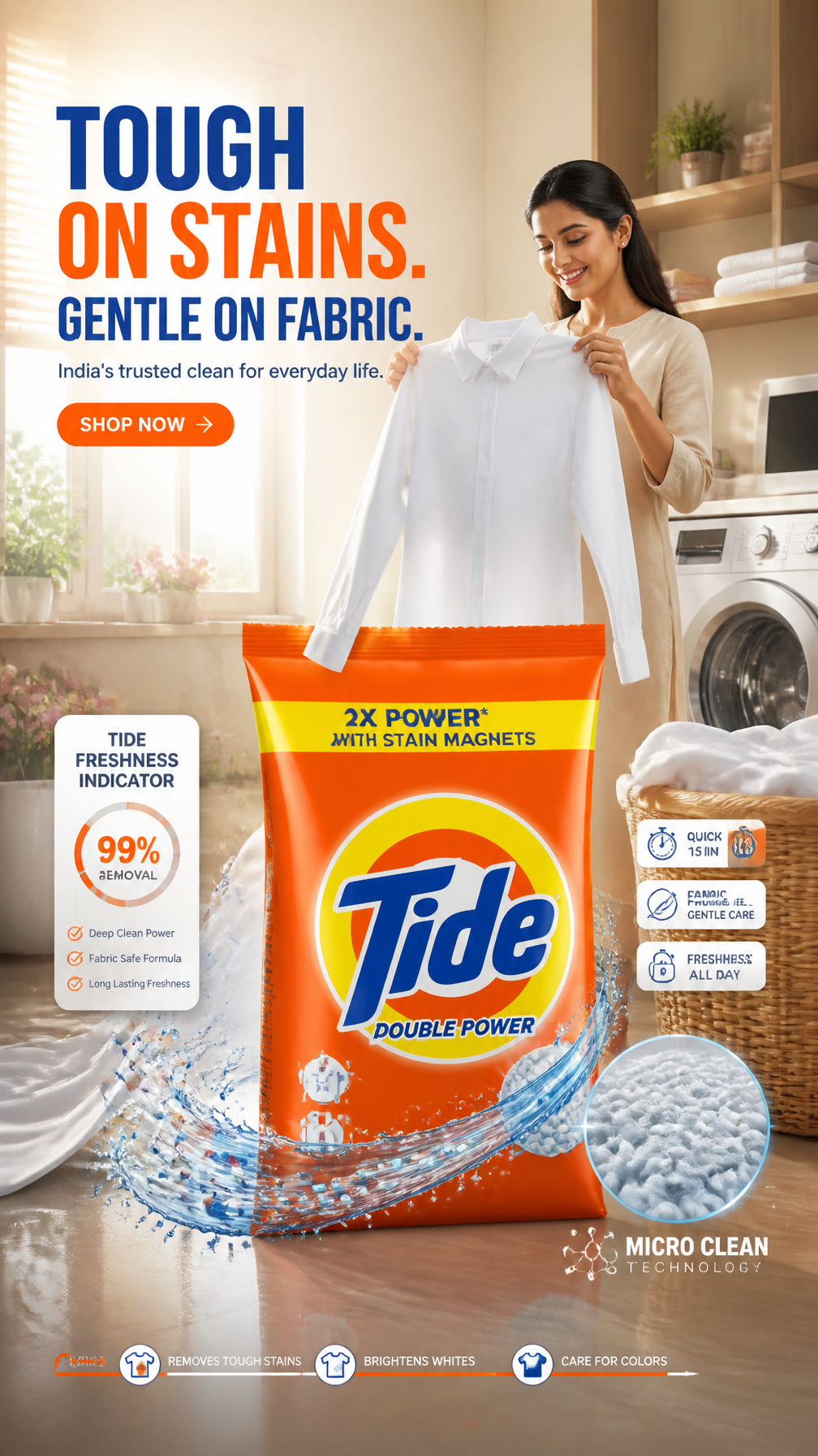 Prompt:-FORMAT:4:5 vertical premium FMCG SMM posterhyper-realistic dete…