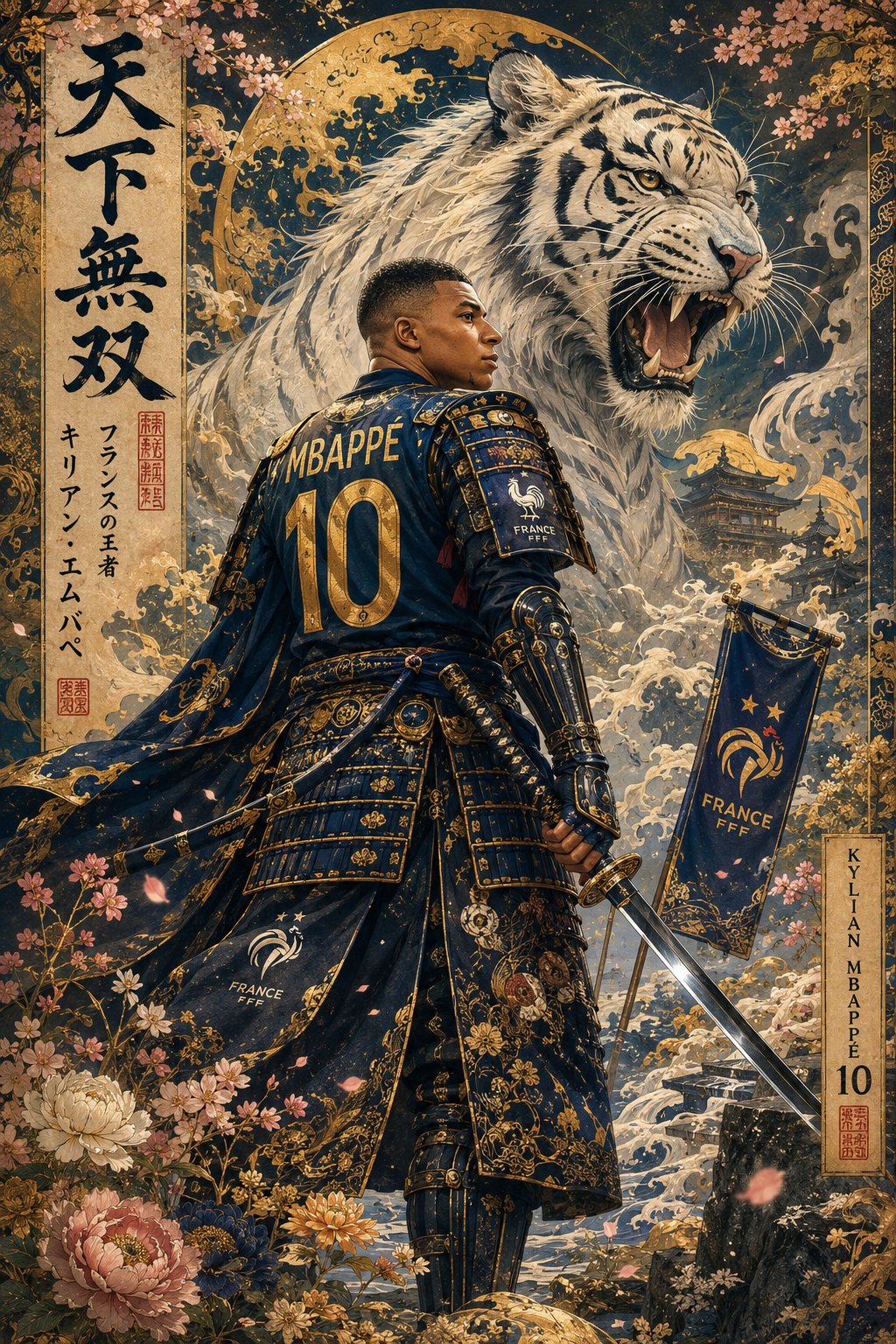 Create an awe-inspiring, ultra-detailed Japanese Ukiyo-e × contemporary… 1