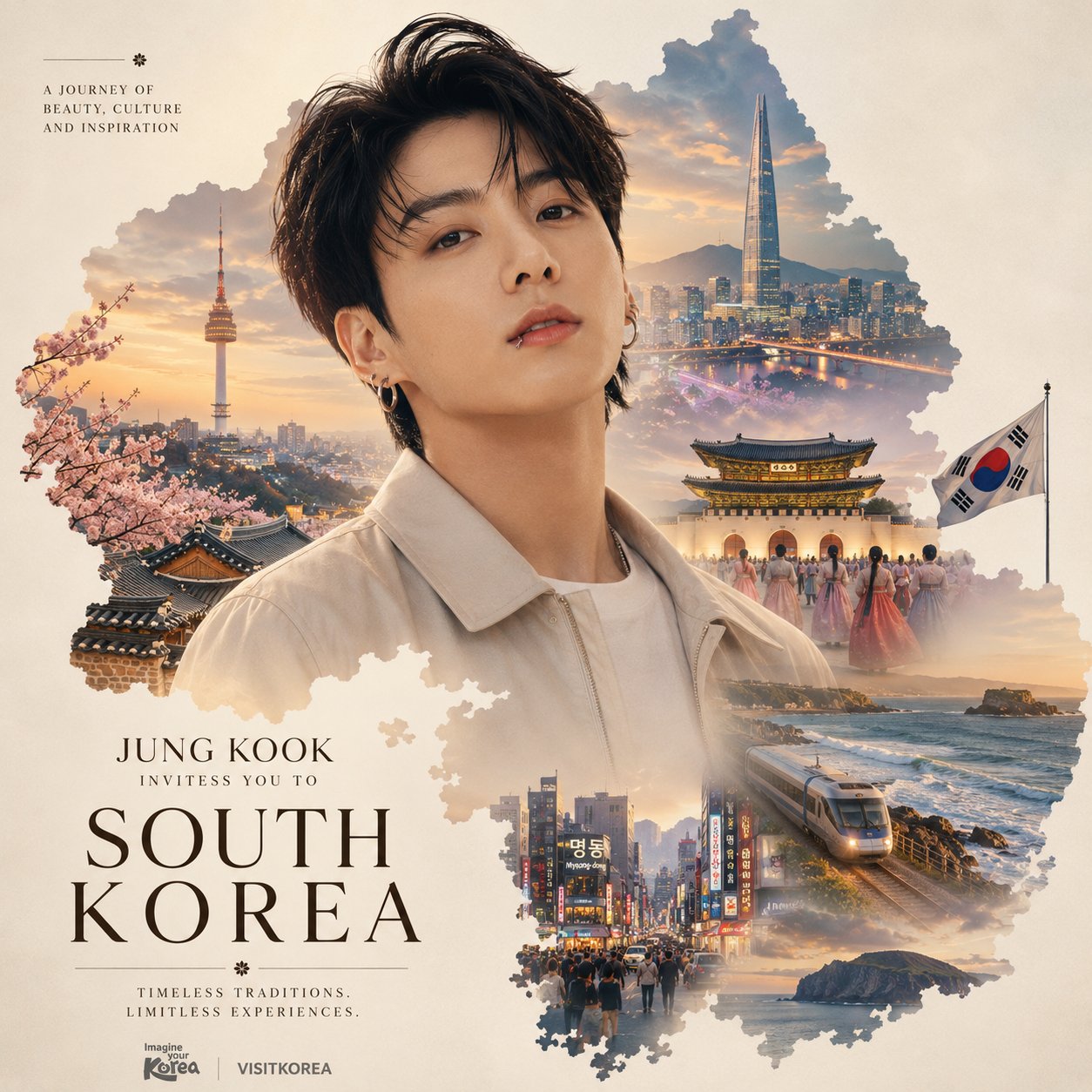 Create an ultra-premium cinematic travel poster in a sophisticated doub… 2