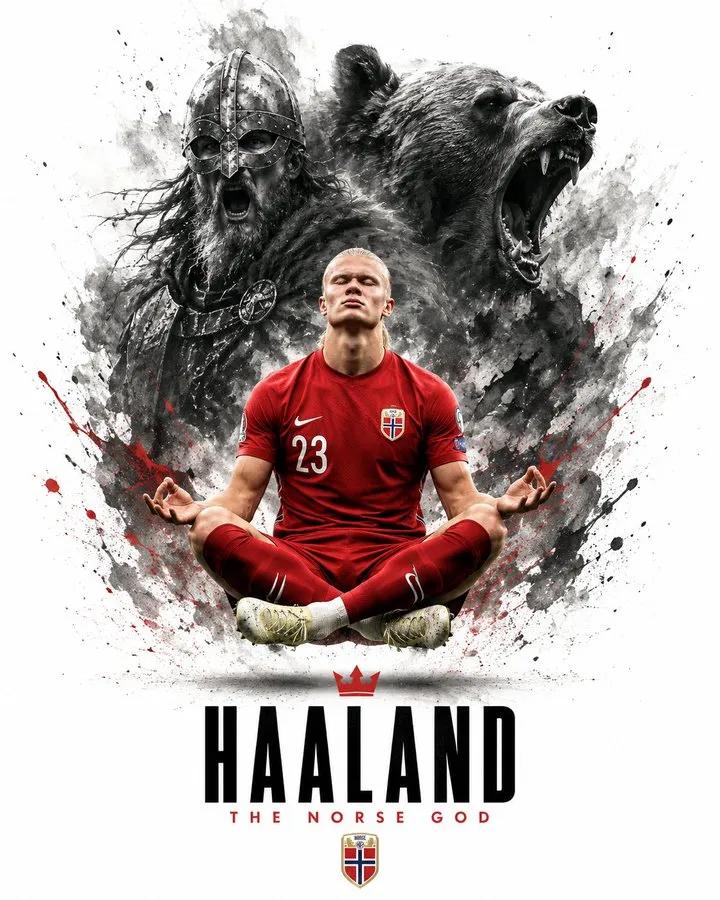 Create an epic sports poster featuring a legendary football player stan… 3