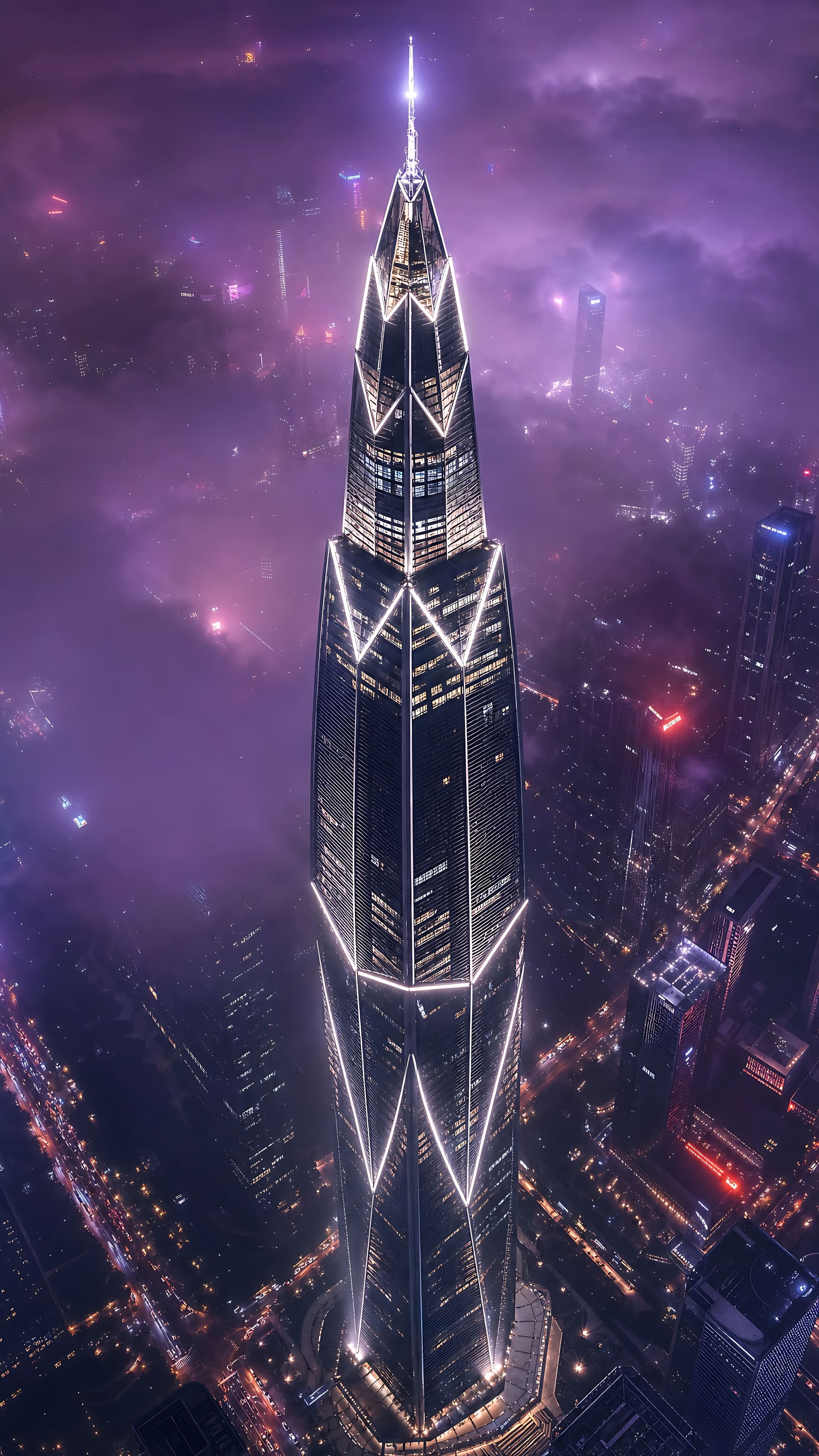 🚀✨ Absolutely breathtaking! The futuristic cityscape, cinematic lighti…