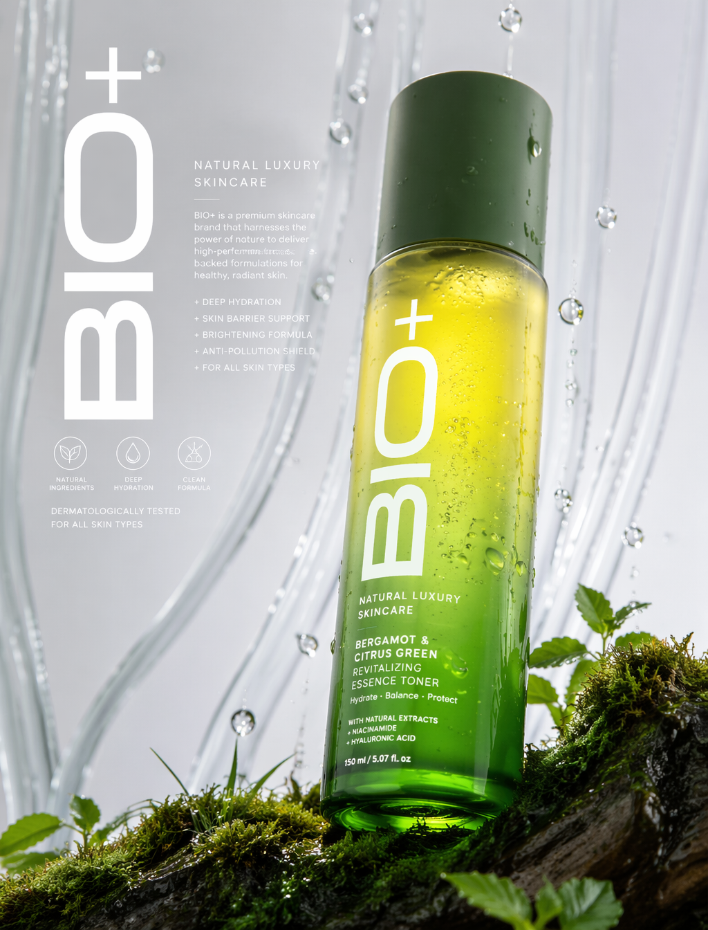Long Commercial luxury product photography poster , photorealistic, ult…