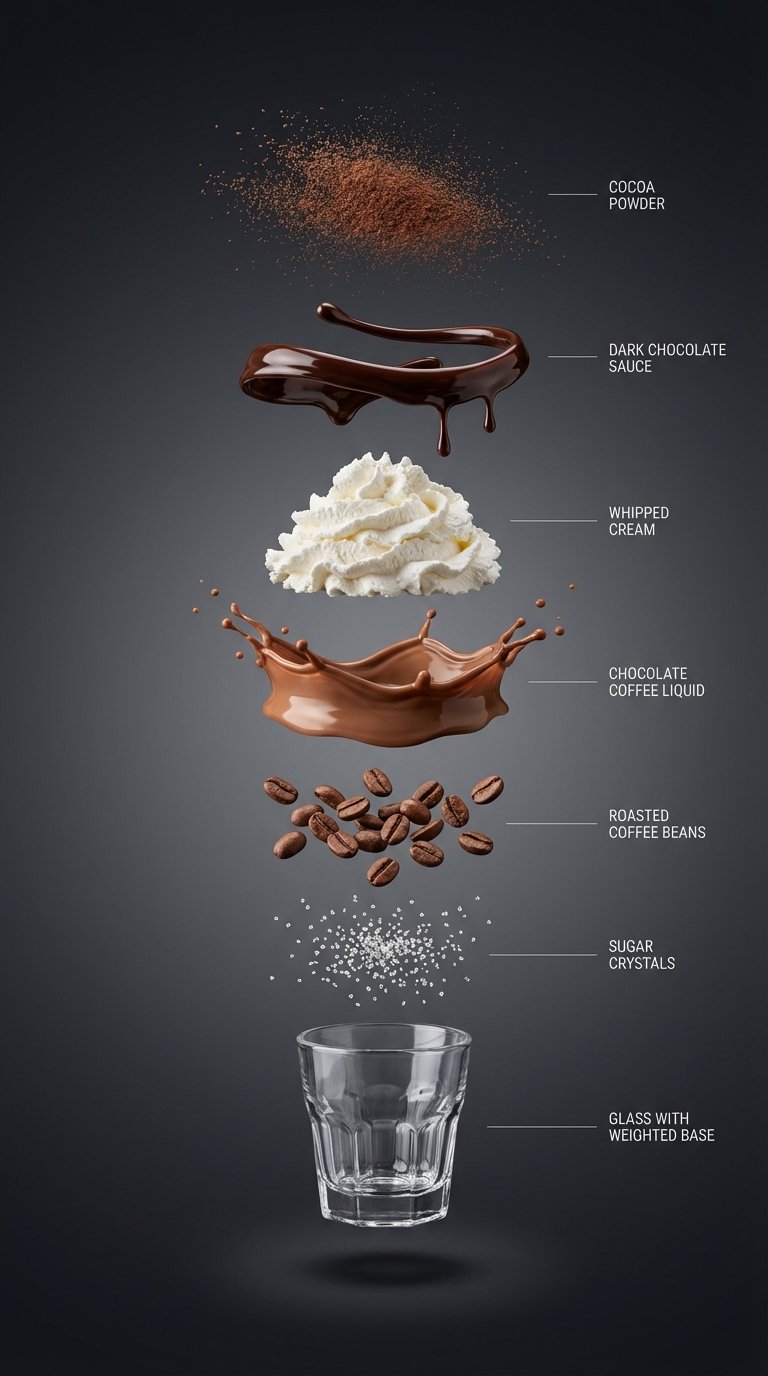 prompt: { "subject": "A hyper-realistic vertical exploded-view breakdow…