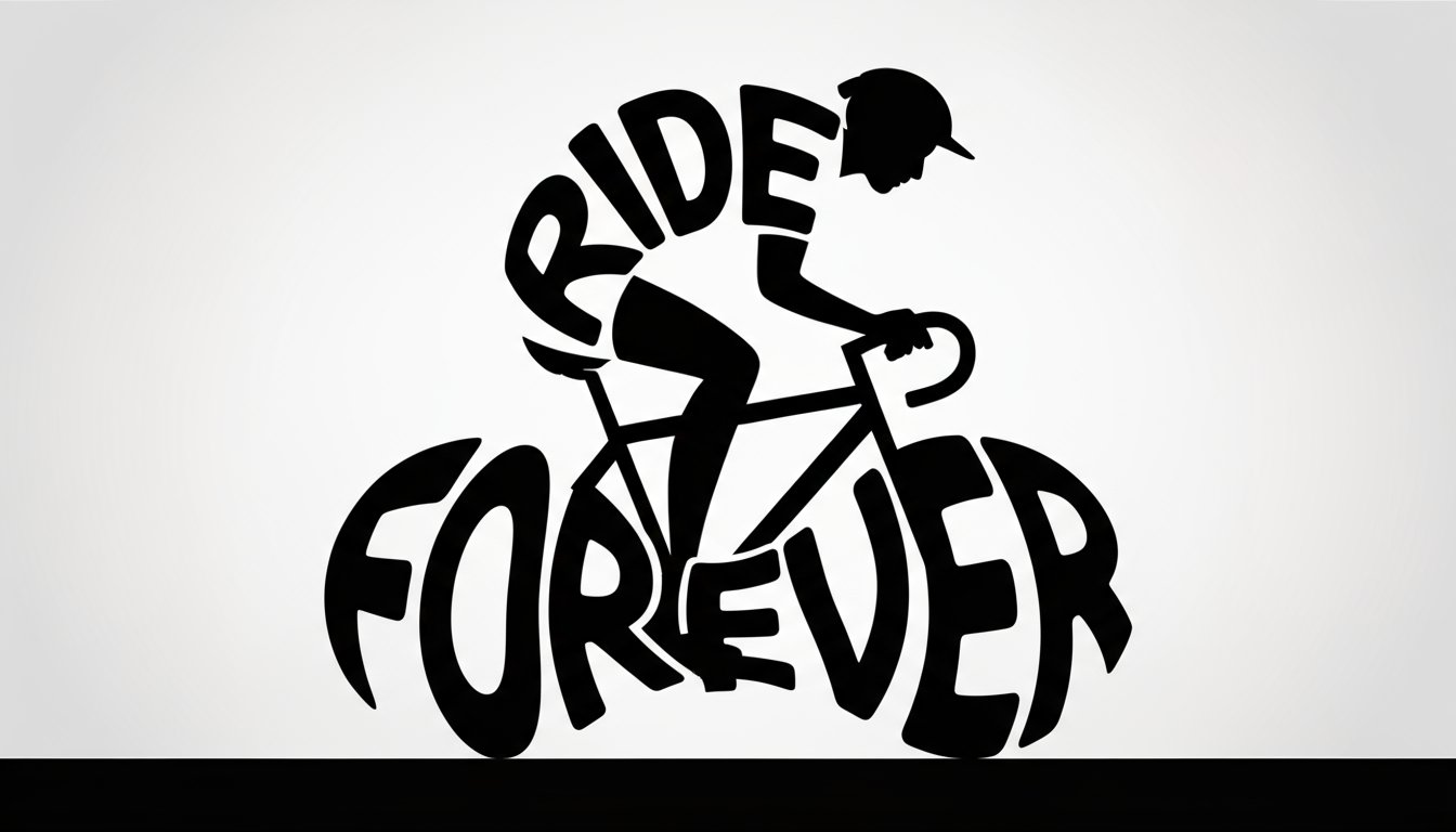 Instead of the phrase ‘Riding Bicycle’ cleverly used in the image, repl… 2
