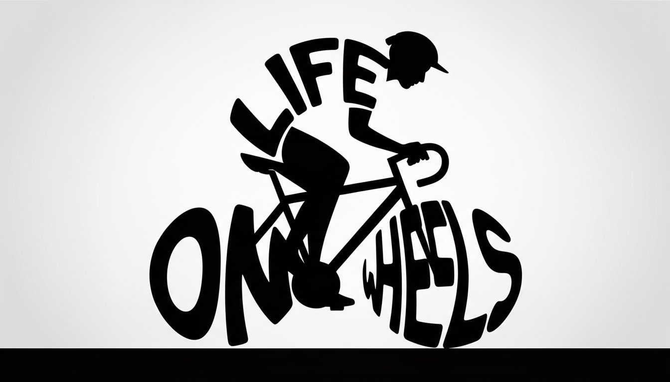 Instead of the phrase ‘Riding Bicycle’ cleverly used in the image, repl… 1