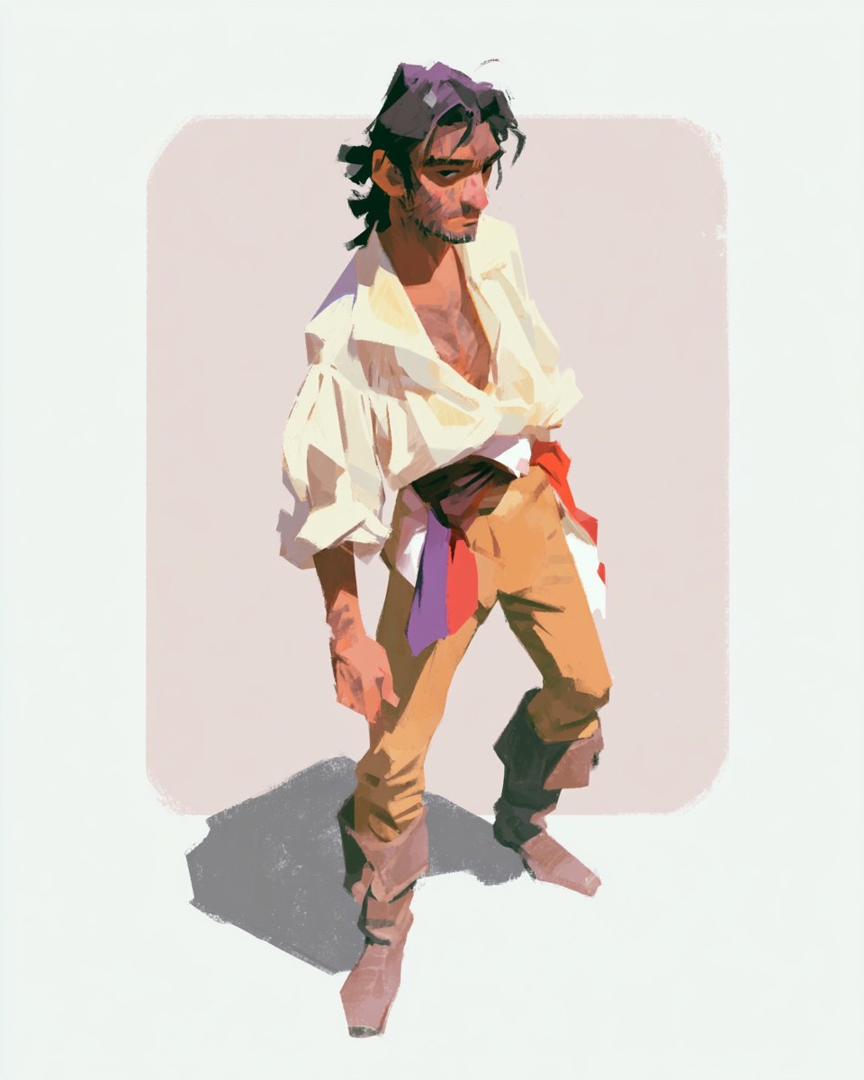 Full body character study, mature French revolutionary man, realistic h…