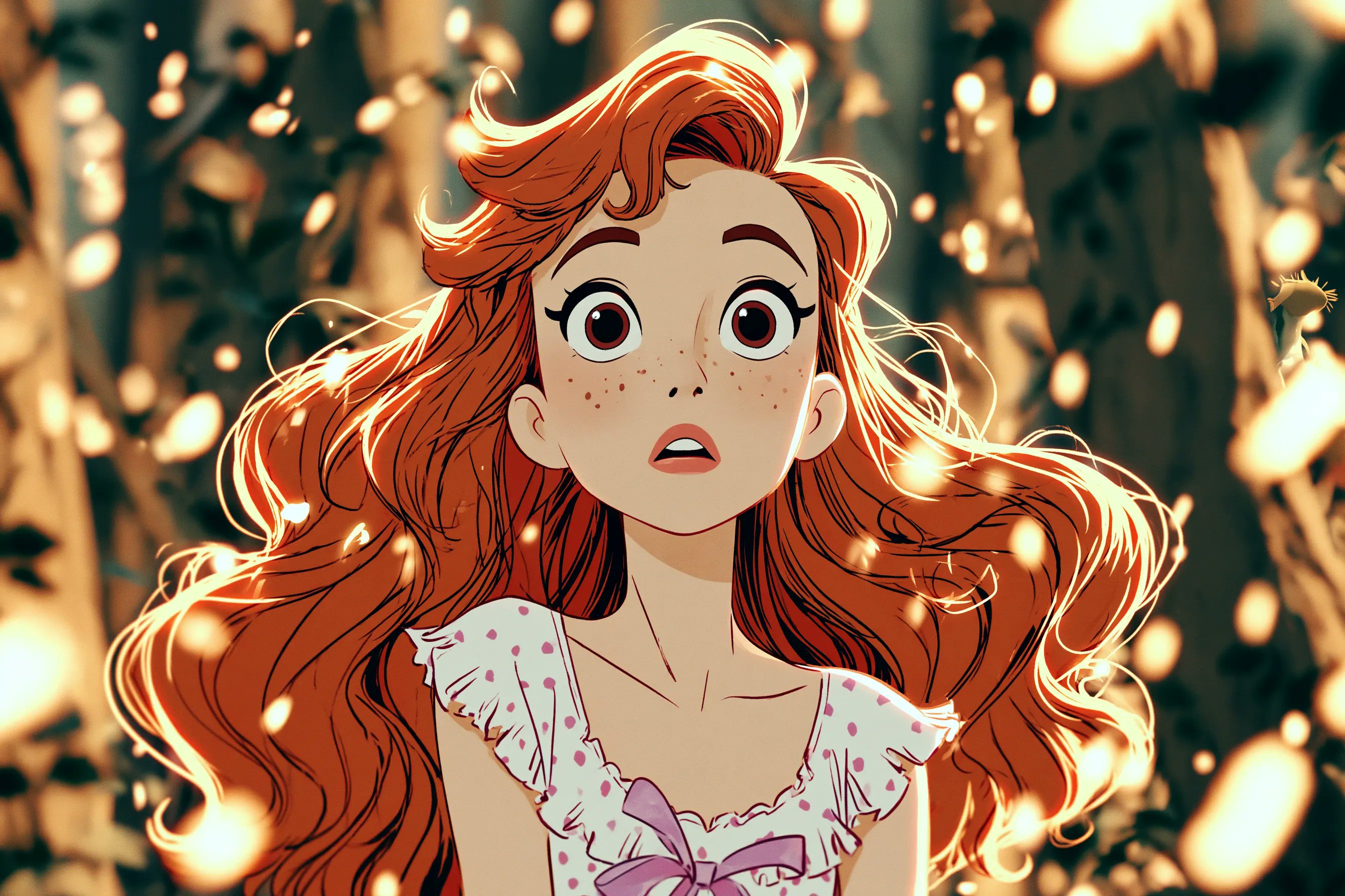 These are stunning, Amira! That warm glowing light and particle effect …