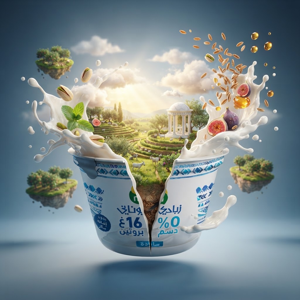 Create a premium cinematic ad where [PRODUCT] splits open, revealing a …