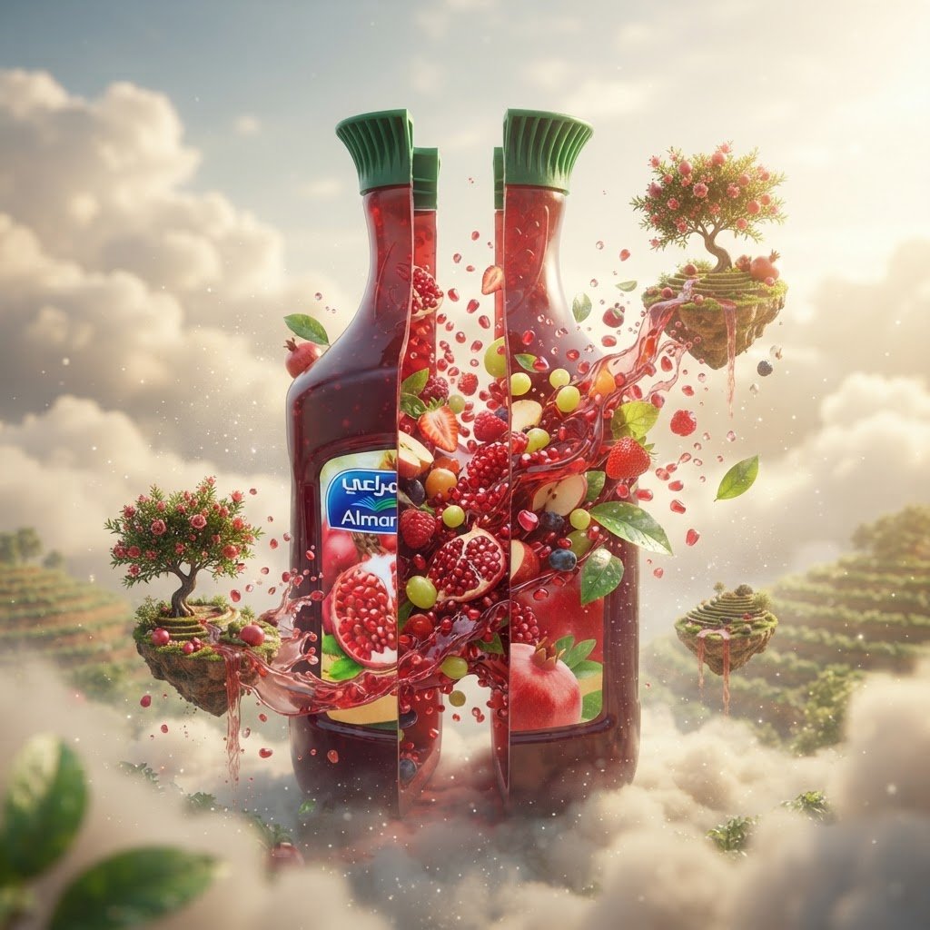 Create a premium cinematic ad where [PRODUCT] splits open, revealing a … 3