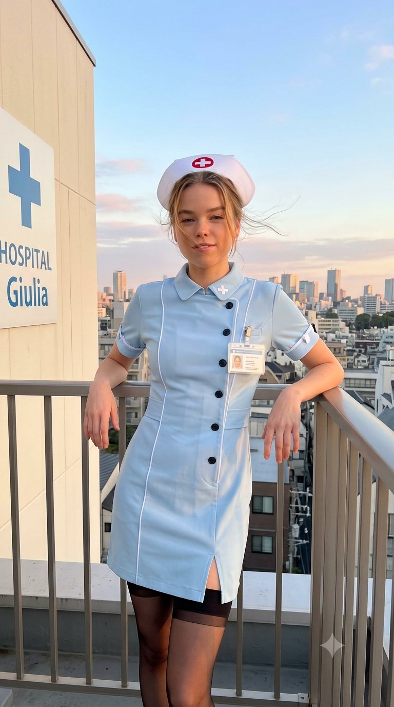 A casual, hand-held iPhone snapshot of Gigi Hadid standing on an outdoo… 1
