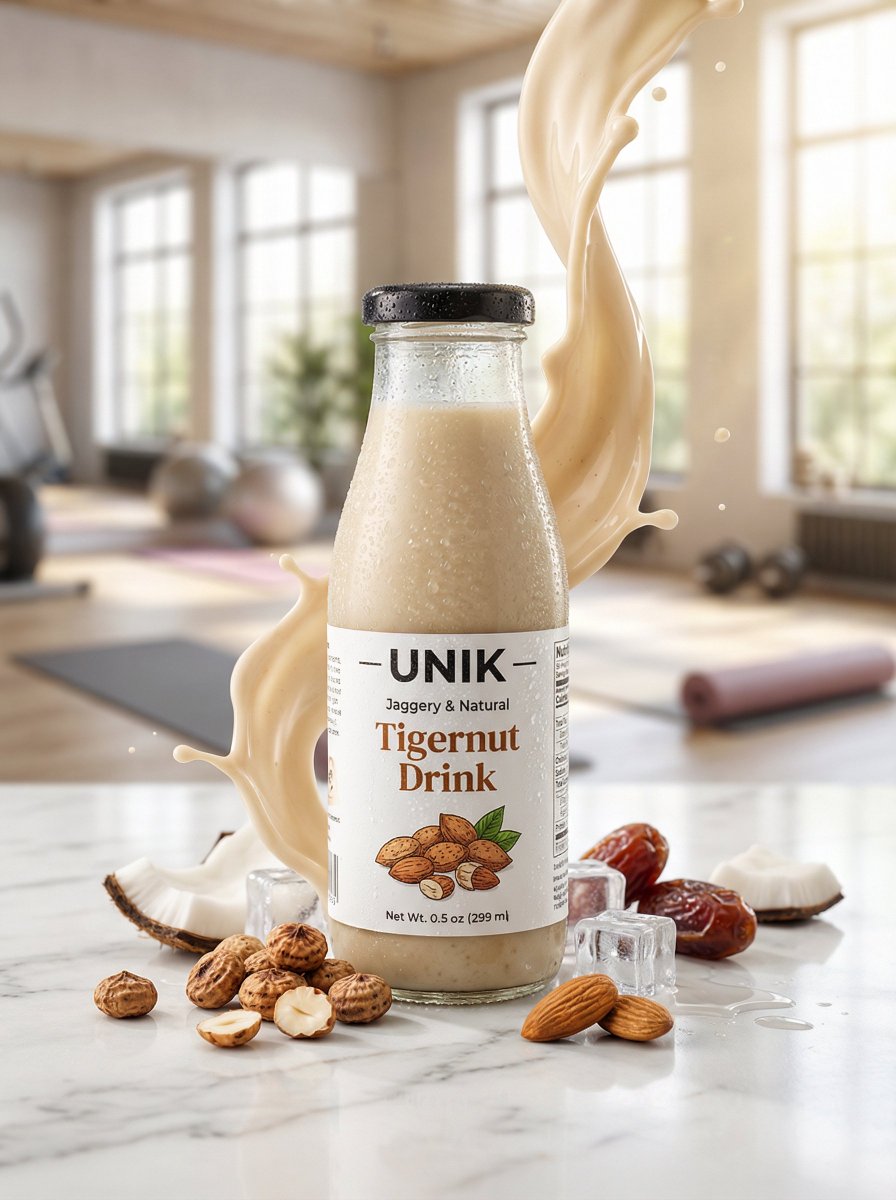 Ultra-realistic lifestyle beverage advertisement featuring a chilled bo…