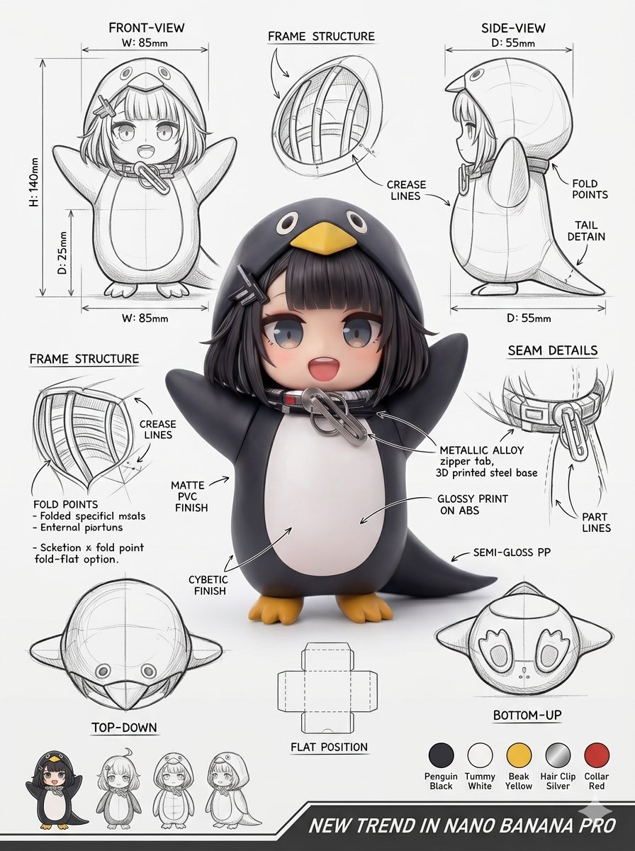 Using the attached image, create an illustration sheet of professional …