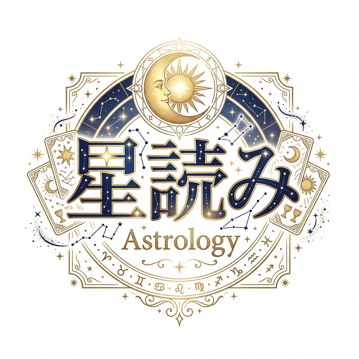 style_preset: "Zodiac Astrology VTuber Logo Aesthetics (Celestial Ver.)…