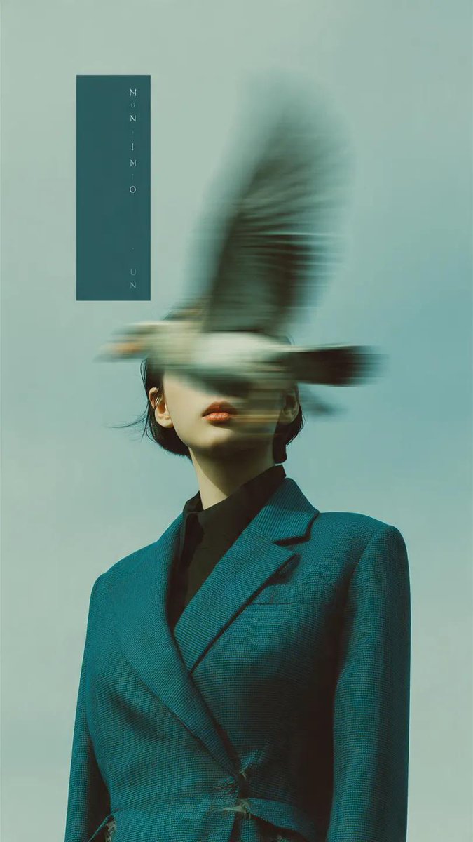 Editorial photography, a woman wearing a structured deep teal blazer st…