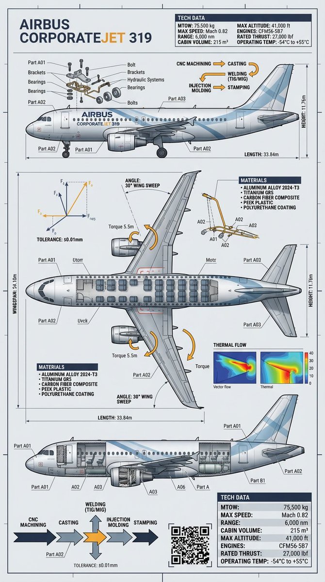 Industrial engineering-style infographic of an object (match exactly th…