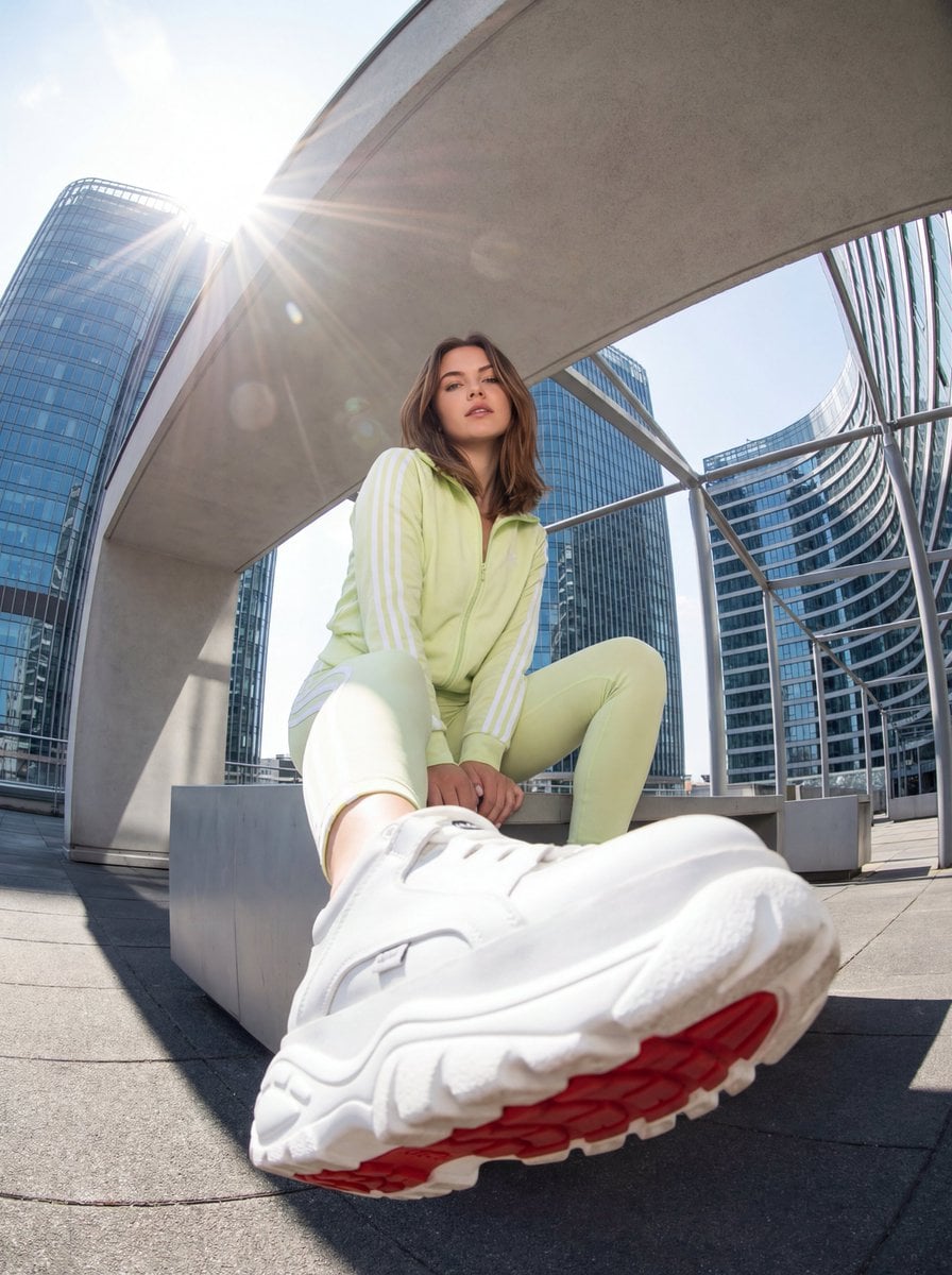 "scene_description": { "location": "Urban rooftop or high vantage point…