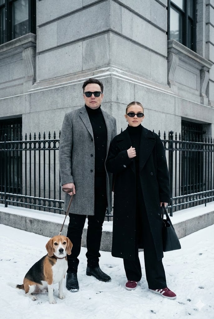 { "prompt_title": "Sophisticated Urban Winter Couple Portrait", "enviro…