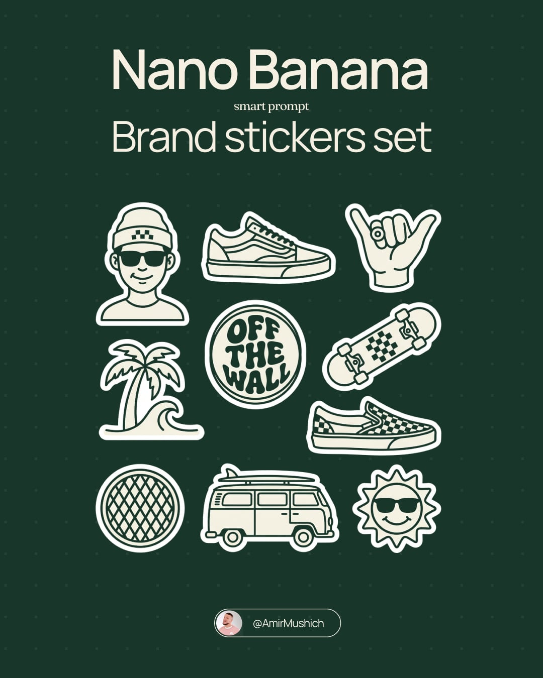 [BRAND NAME]. Act as a vector illustrator designing a trendy, high-end …
