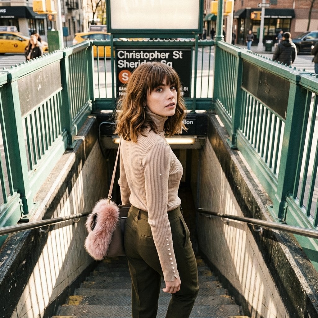 { "image_generation": { "subject": { "description": "young woman standi…