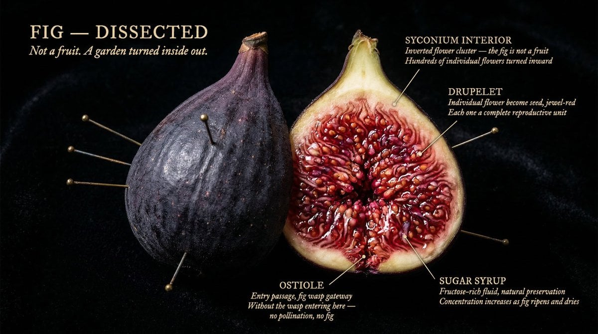 [NATURAL OBJECT] dissected as if by a master naturalist who found it in…