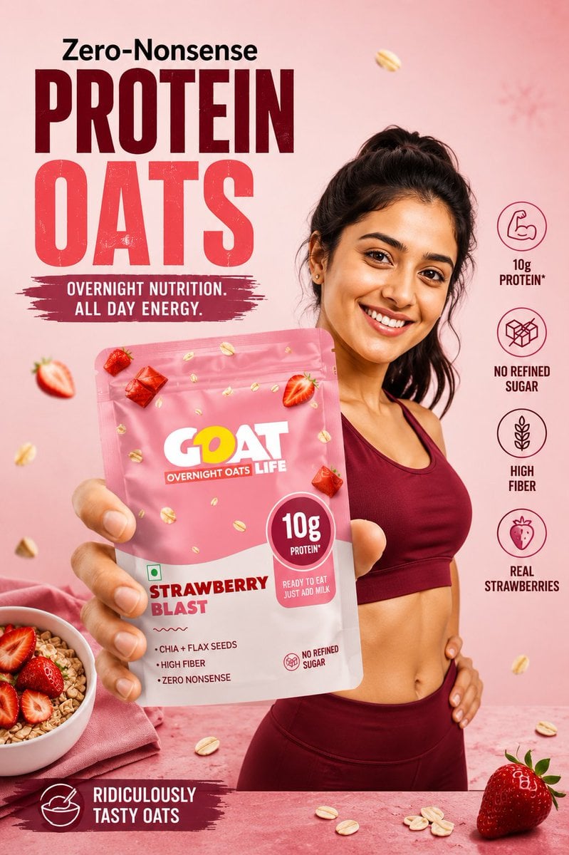 Create a premium fitness product advertisement poster for [Product Name…