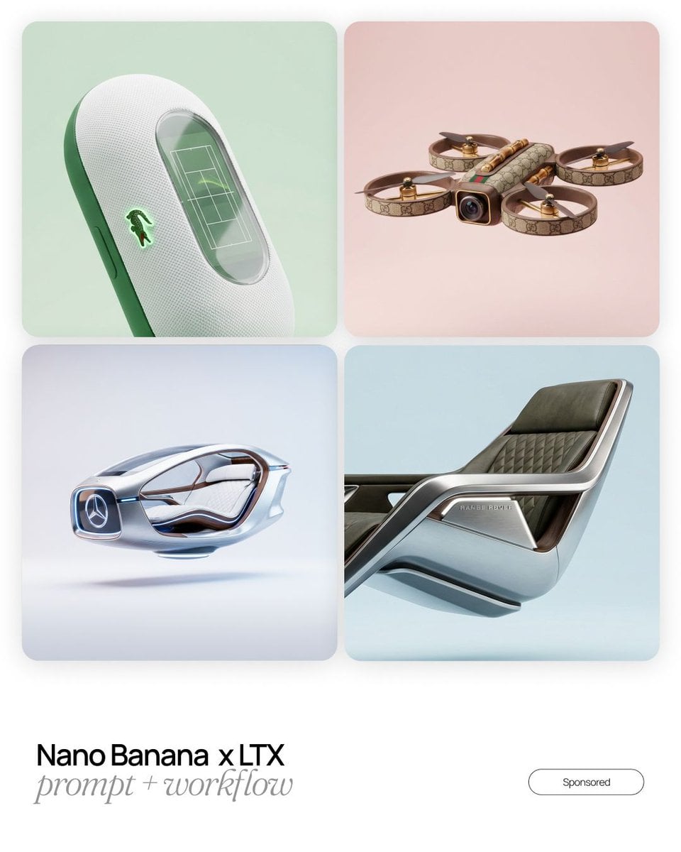 [BRAND NAME] design language, object reimagined as an unexpected flagsh…