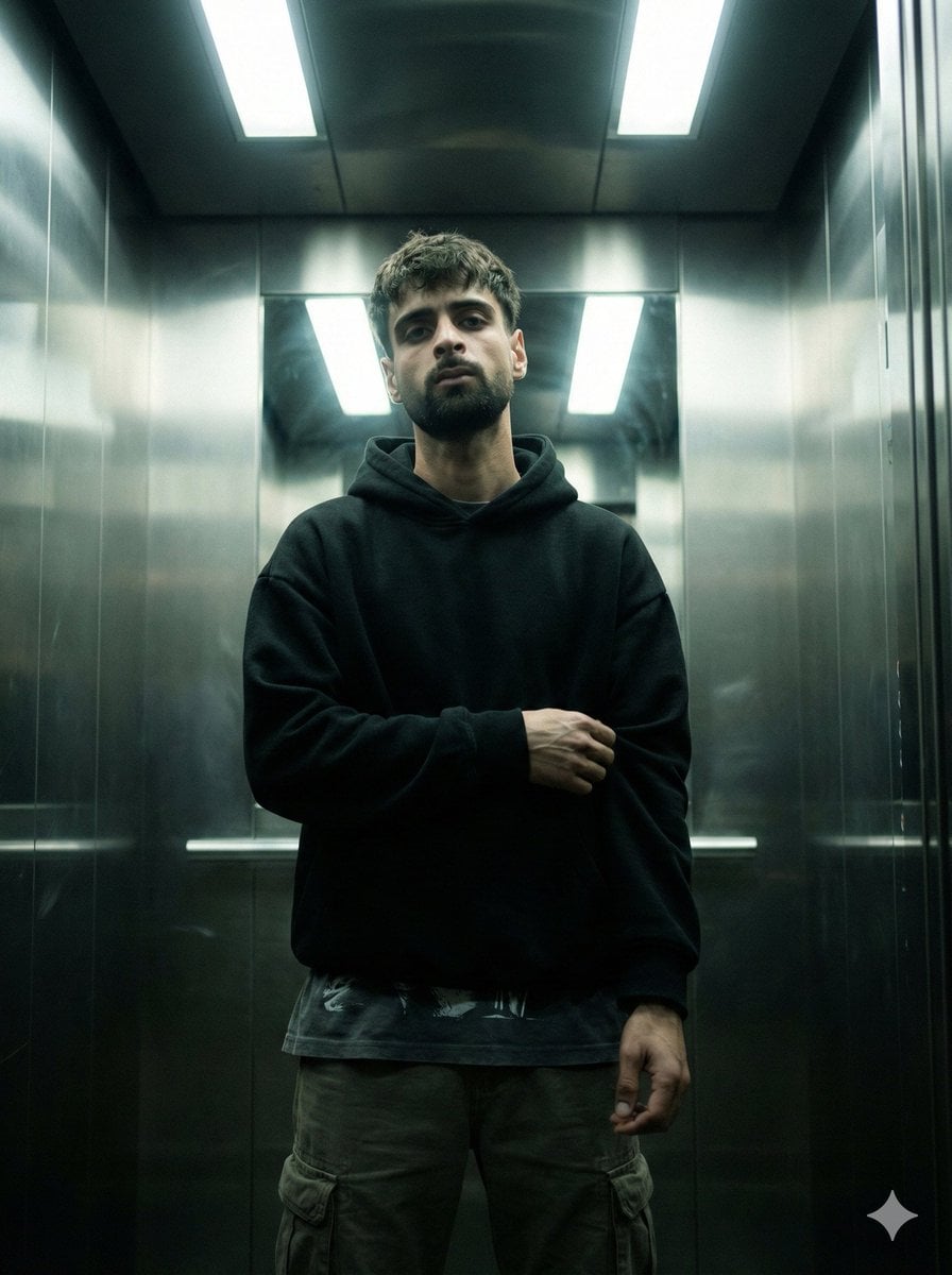 { "genre": "cinematic urban realism", "mood": ["tense", "cold", "isolat…