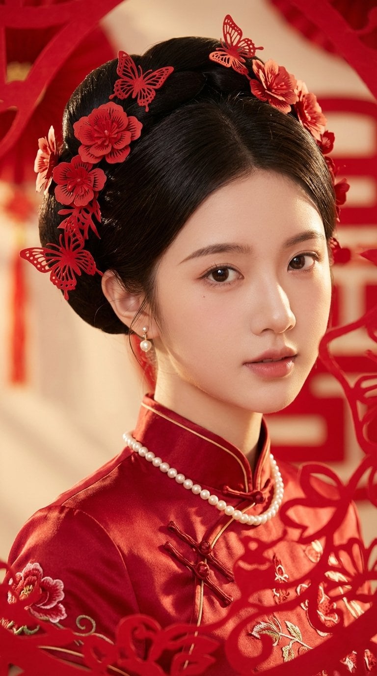 1. 宏观风格与媒介 - 核心媒介: Photography - 美学流派: Traditional Chinese bridal portr…