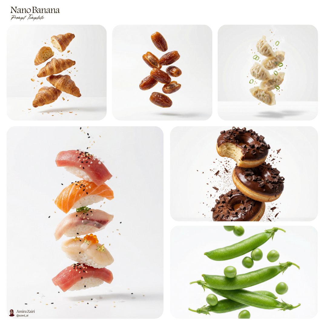 [subject], premium food advertising, white seamless background, high ke…