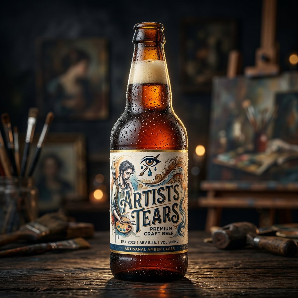 Beer Brand Posters! 🍺✨ Design stunning hyper-realistic beer ad posters… 1