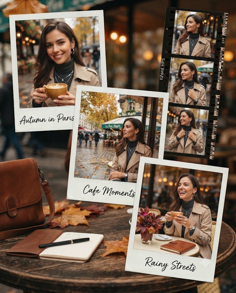 A premium luxury lifestyle social media layout in a vertical 4:5 aspect…