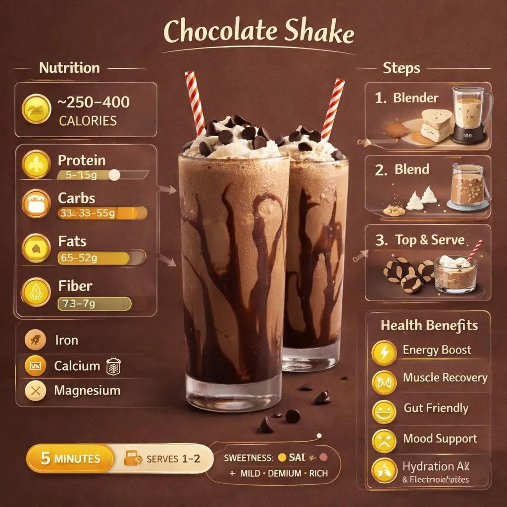 A clean, modern food infographic poster for [DRINK NAME], centered comp… 1