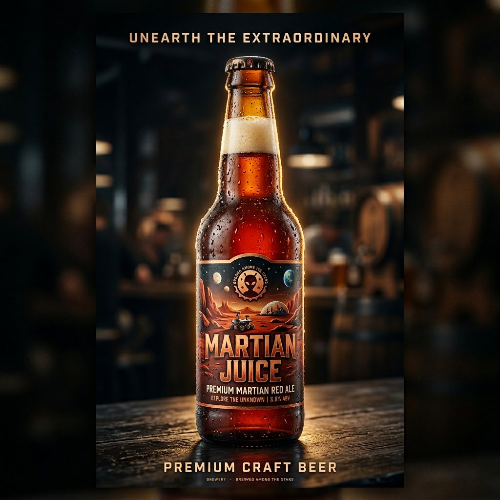 Beer Brand Posters! 🍺✨ Design stunning hyper-realistic beer ad posters… 2
