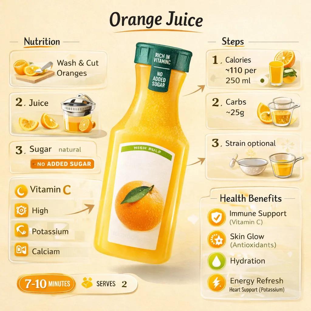 A clean, modern food infographic poster for [DRINK NAME], centered comp… 2