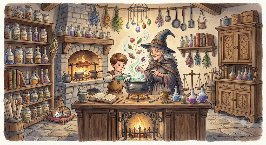 Create enchanting cinematic storybook illustrations with a soft blue, w… 1