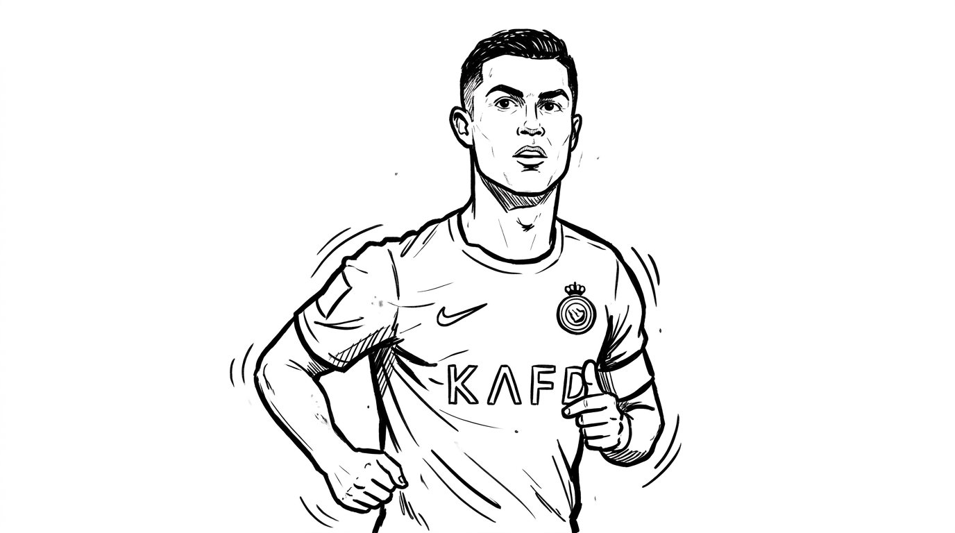 clean whiteboard animation style illustration of the person from the re… 2